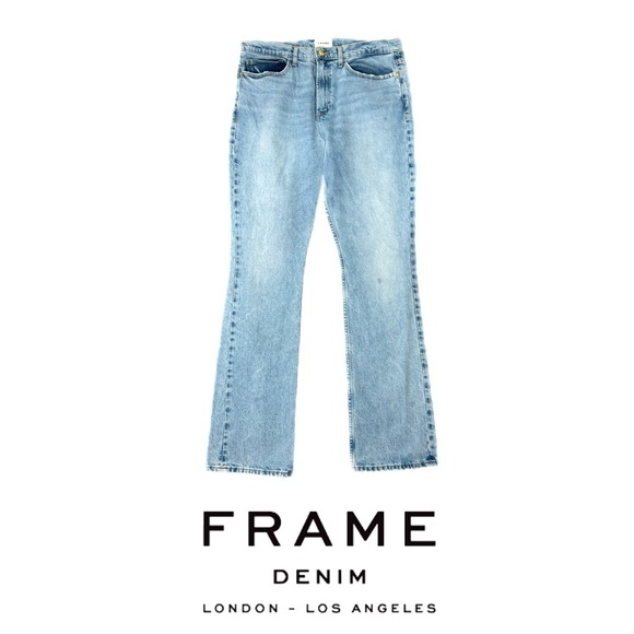 Frame Denim Women's Blue Denim Jeans - Picture 1 of 5
